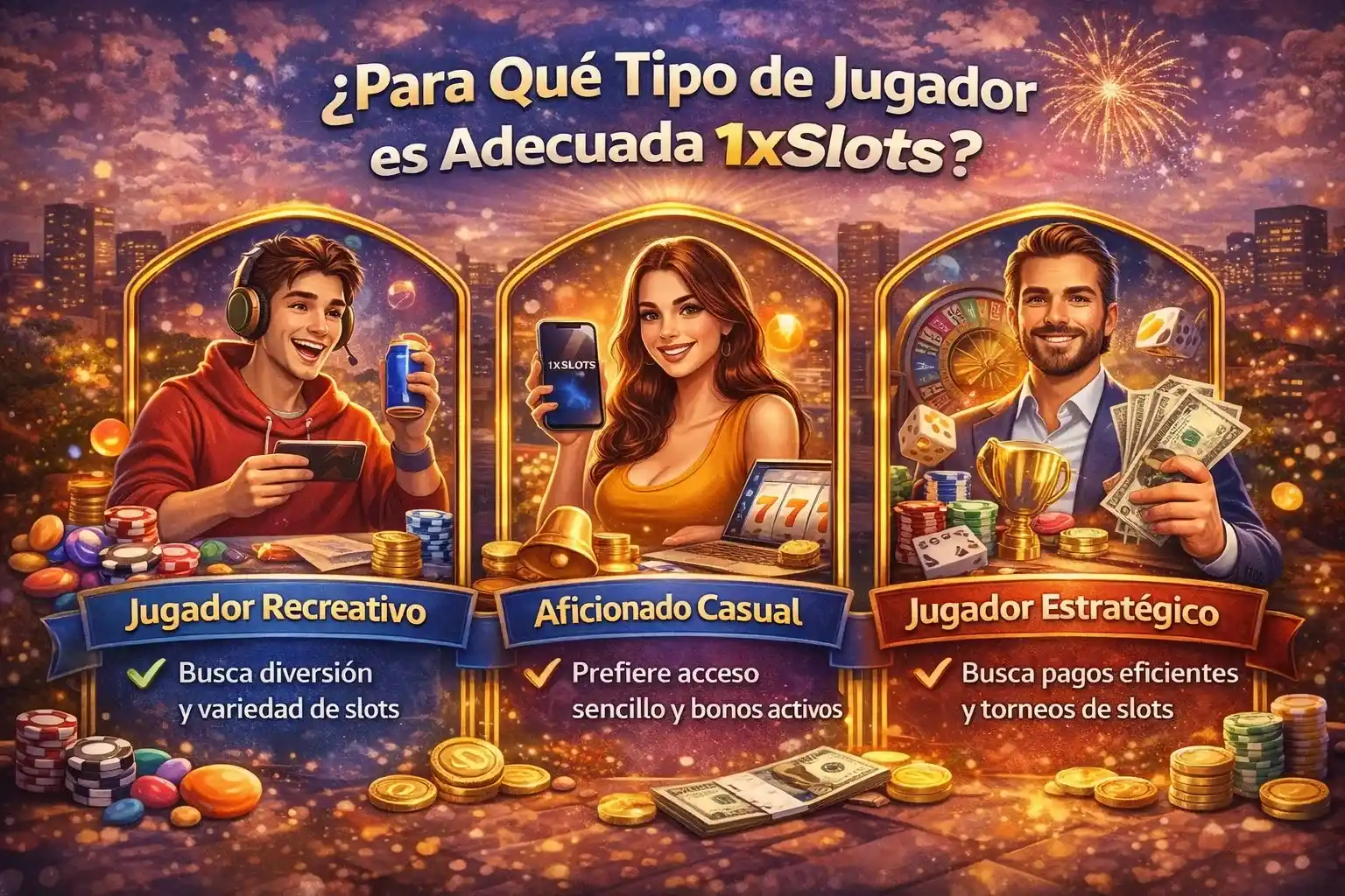 ¿Para Qué Tipo de Jugador es Adecuada 1xSlots?